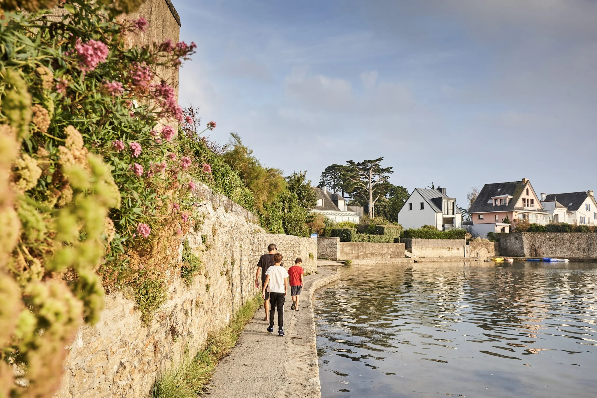Chemin de bord de mer
